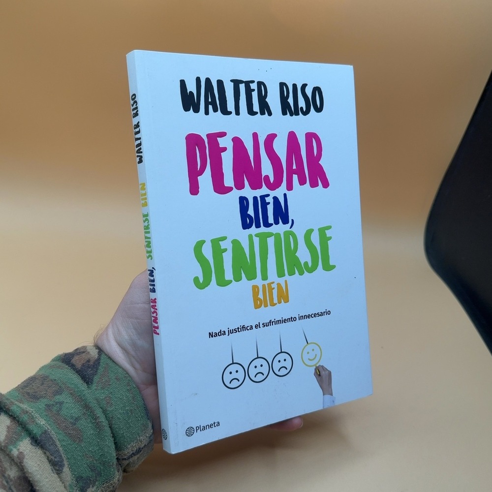 Pensar Bien Sentirse Bien Walter Riso Paperback Book Spanish Planeta 2018